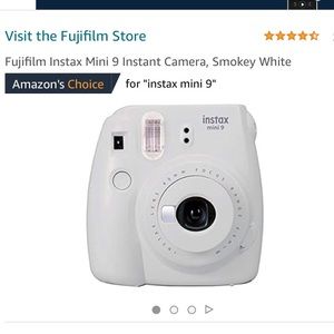 Fujifilm instax mini 9 instant camera Polaroid